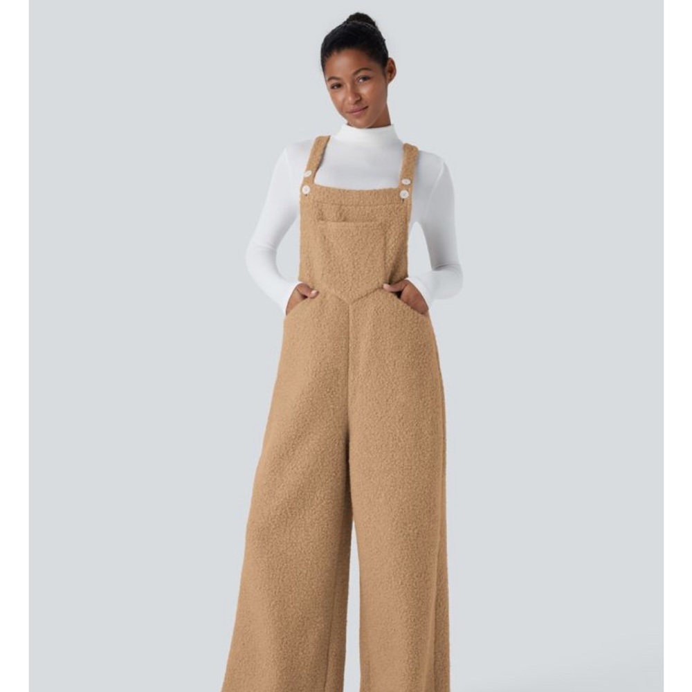 HALARA Teddy Overalls NWT